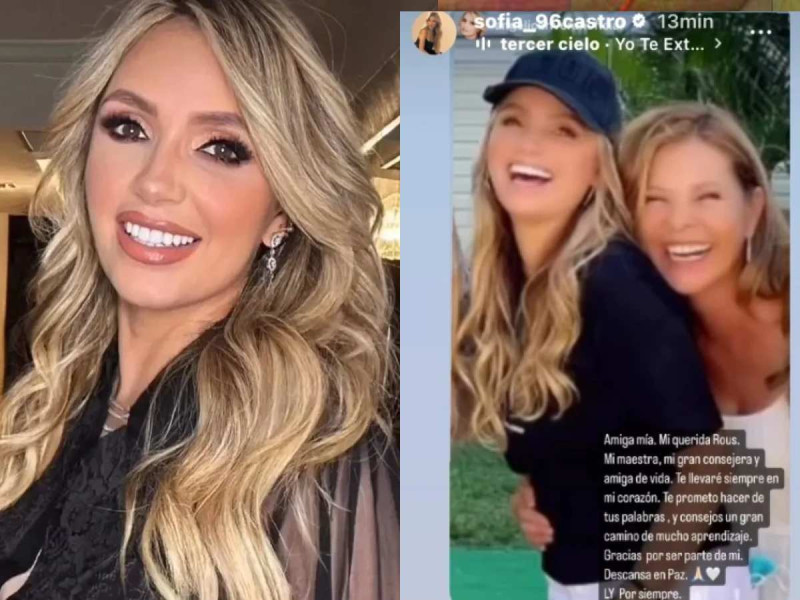 Angélica Rivera inició el año de luto, así despidió a su mejor amiga