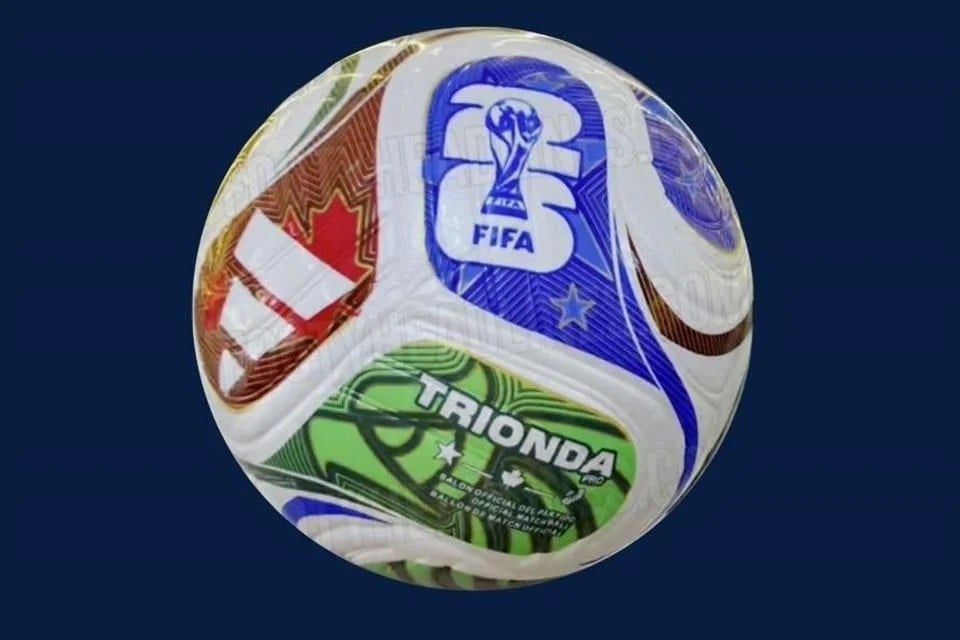 Filtran balón para el Mundial 2026